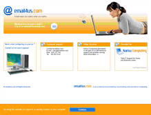 Tablet Screenshot of email4us.com